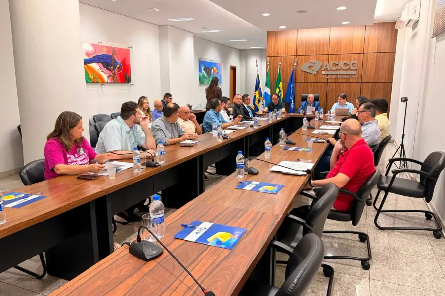 Juliana Aranda em atividade do associativismo empresarial